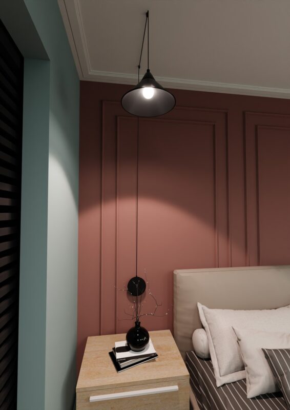 Abrim 1 Black Pendant Lamp Image 3