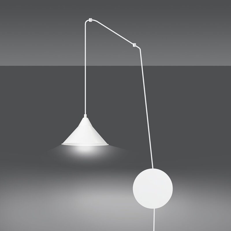 Abrim 1 White Pendant Lamp Image 2