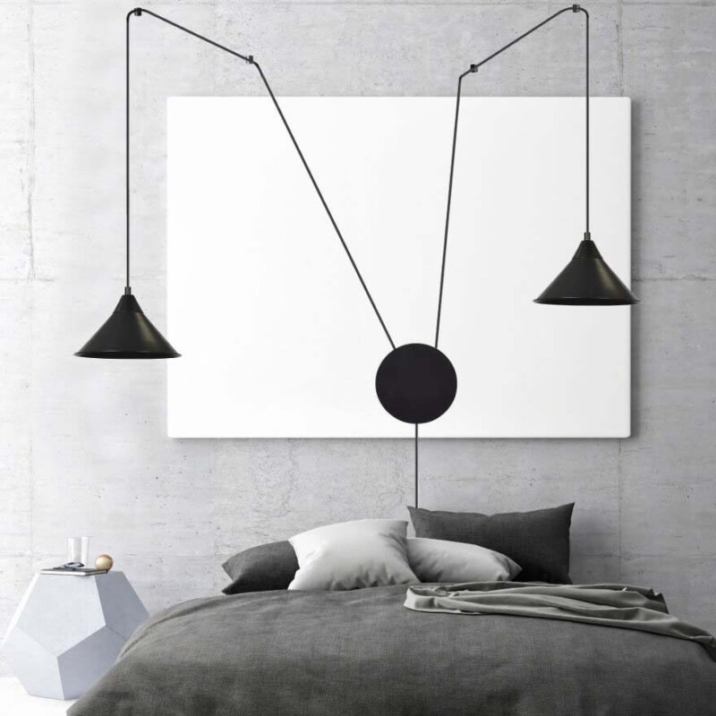 Abrim 2 Black Pendant Lamp Image 2