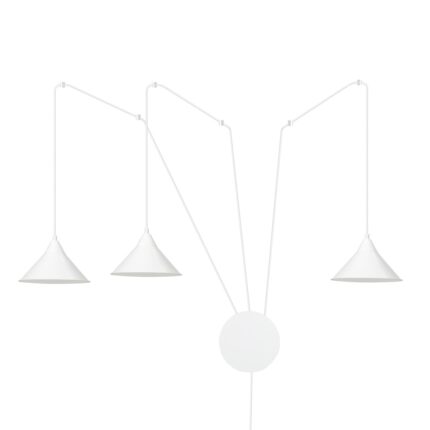 Abrim 3 White Pendant Lamp