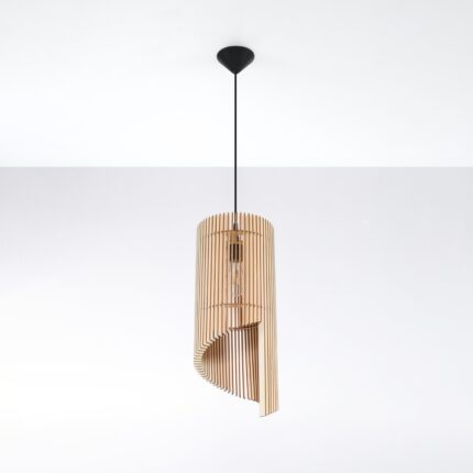 Alex Pendant lamp wood Image 2