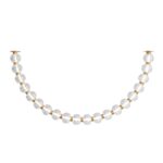 Amulet Bead LED Ceiling Light, Gold Metal, Clear Glass, 3000k, 36w, 63.60cm Height