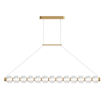 Amulet Gold Pendant luminaire , Metal