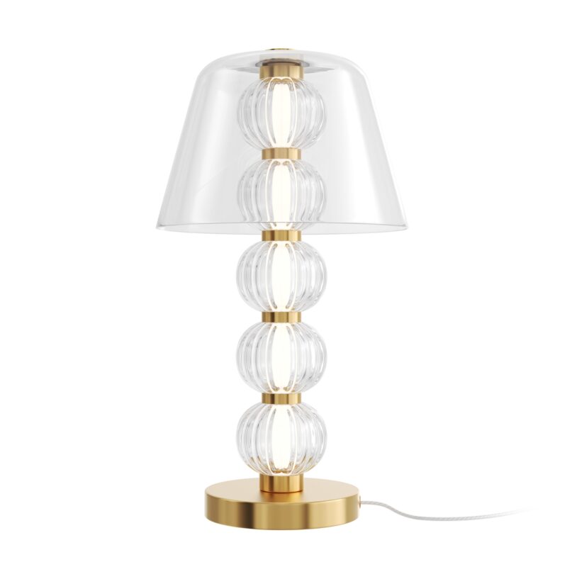 Amulet Gold Table lamp, Metal