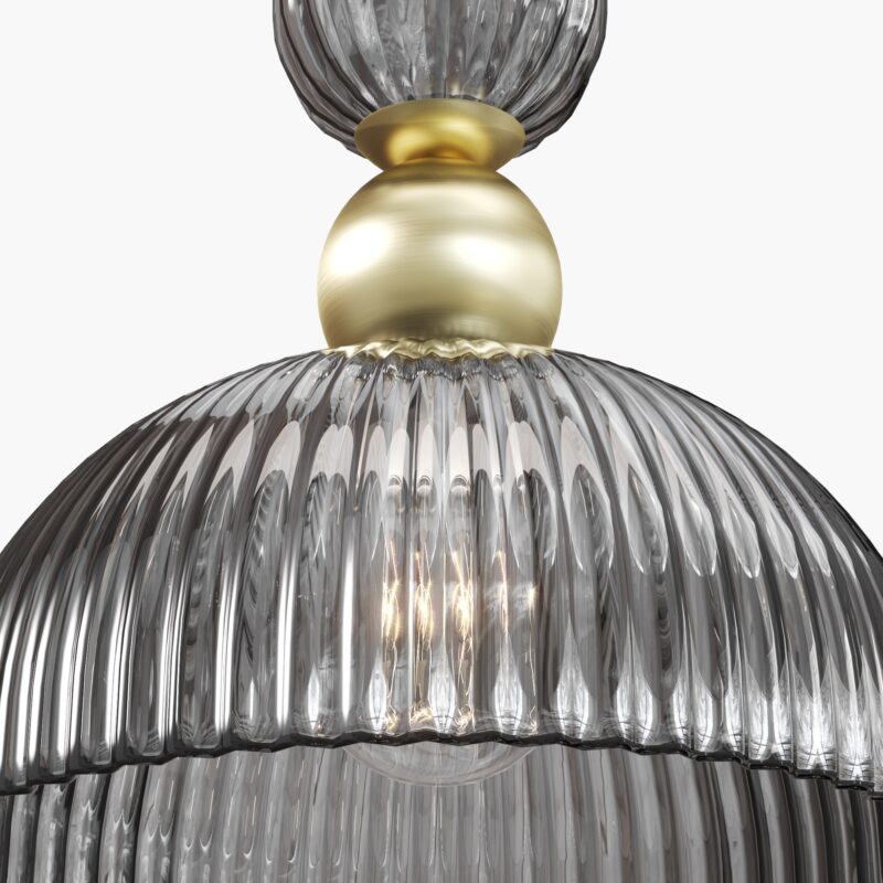 Antic Gold Pendant luminaire , Metal Image 2