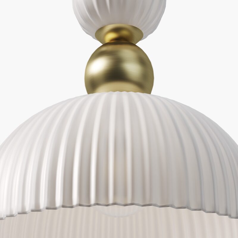 Antic Gold Pendant luminaire , Metal Image 3