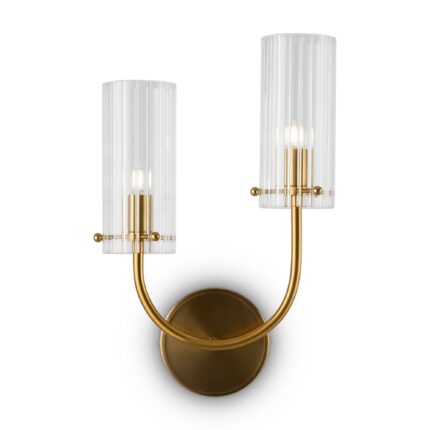 Arco Brass Wall luminaire (Sconce), Metal