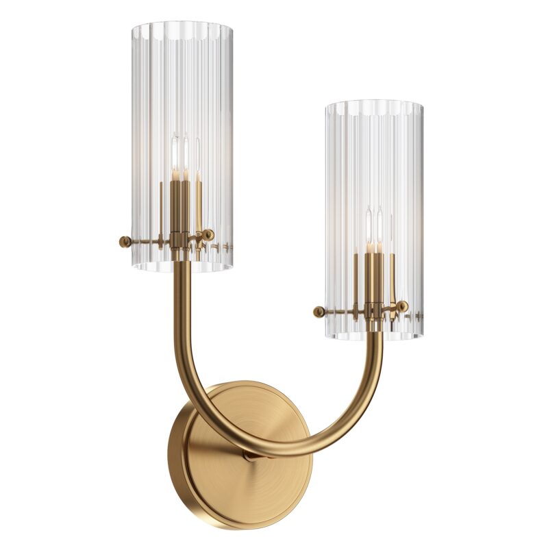 Arco Brass Wall luminaire (Sconce), Metal