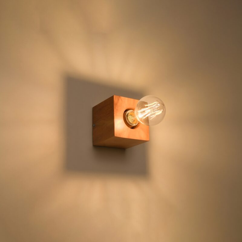 Ariz Wall lamp natural wood Image 3