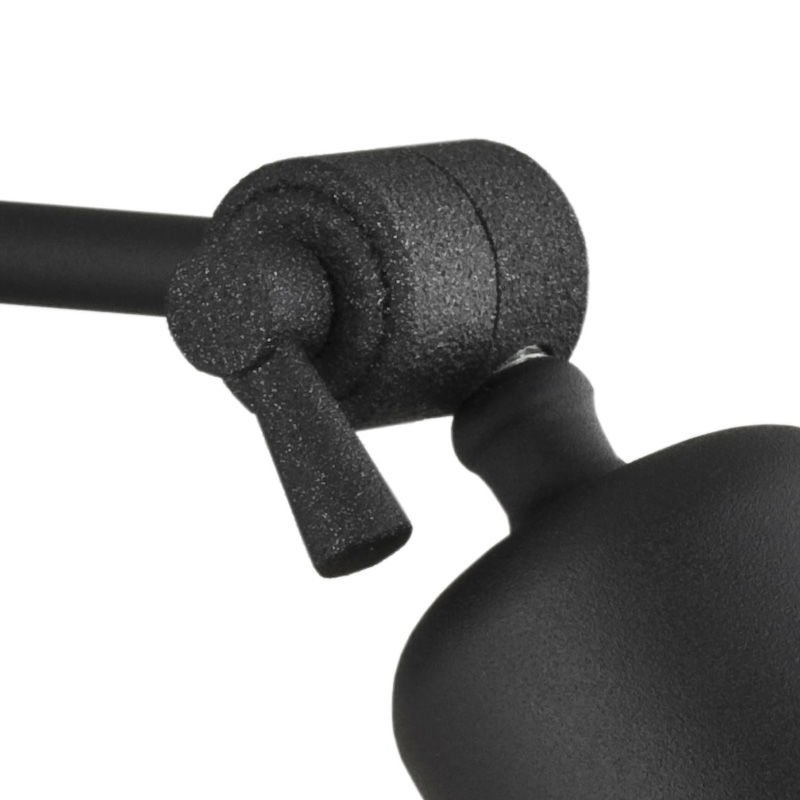 fratu adjustable wall light, 2 lamp, black