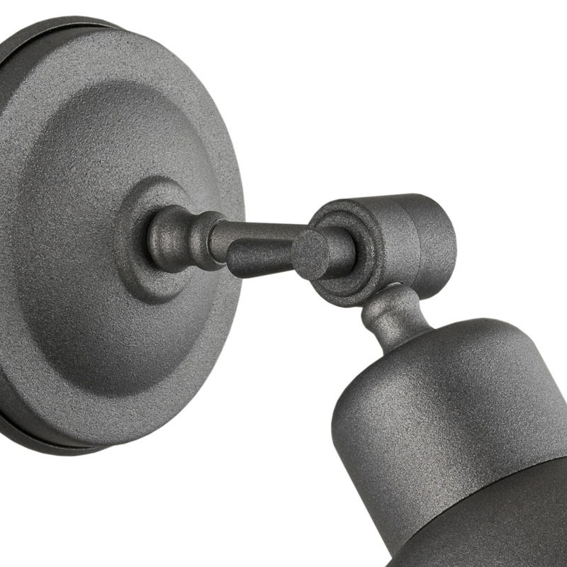 fratu wall/ceiling light, 1 lamp, anthracite grey, adjustable shade