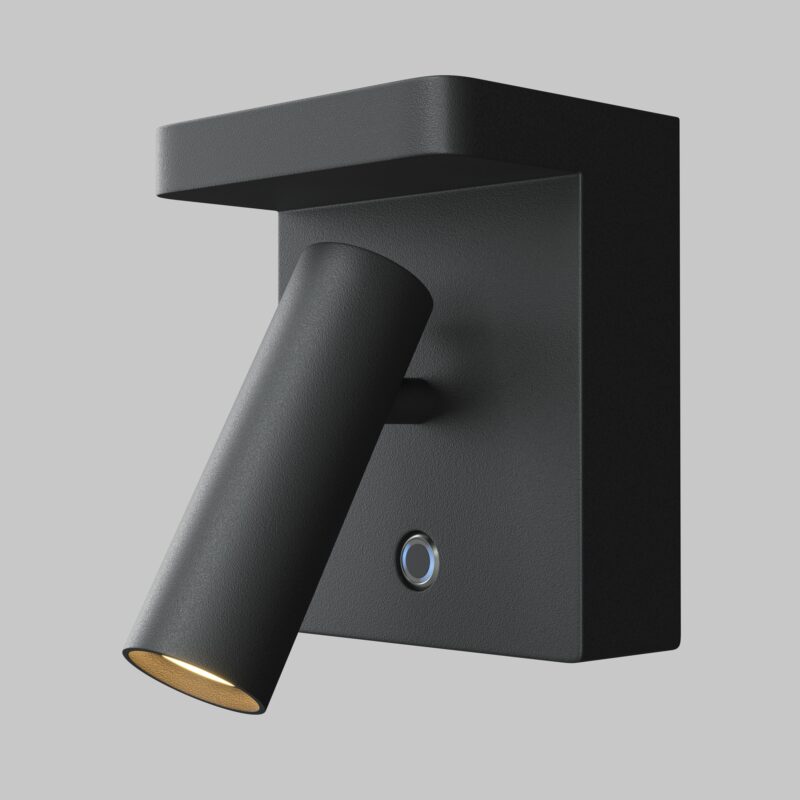 Aron, Black, Aluminum, Wall luminaire (Sconce) Image 5