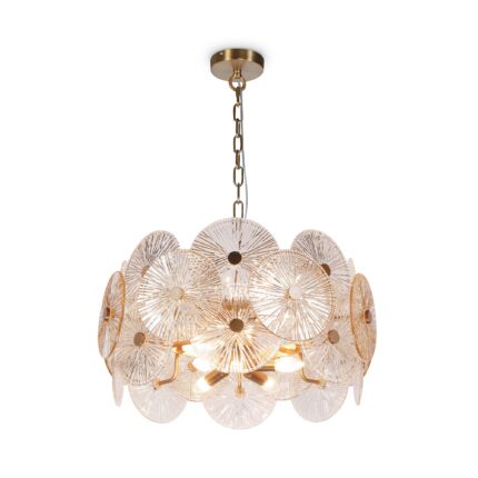 Aster Gold Pendant luminaire , Metal Image 3
