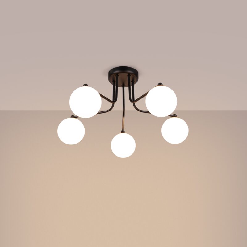 Astral Chandelier 5 black Image 3