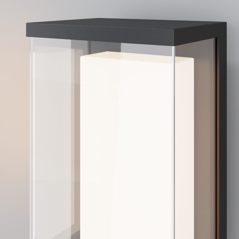 Baker Street Black Wall luminaire (Sconce), Aluminum Image 3