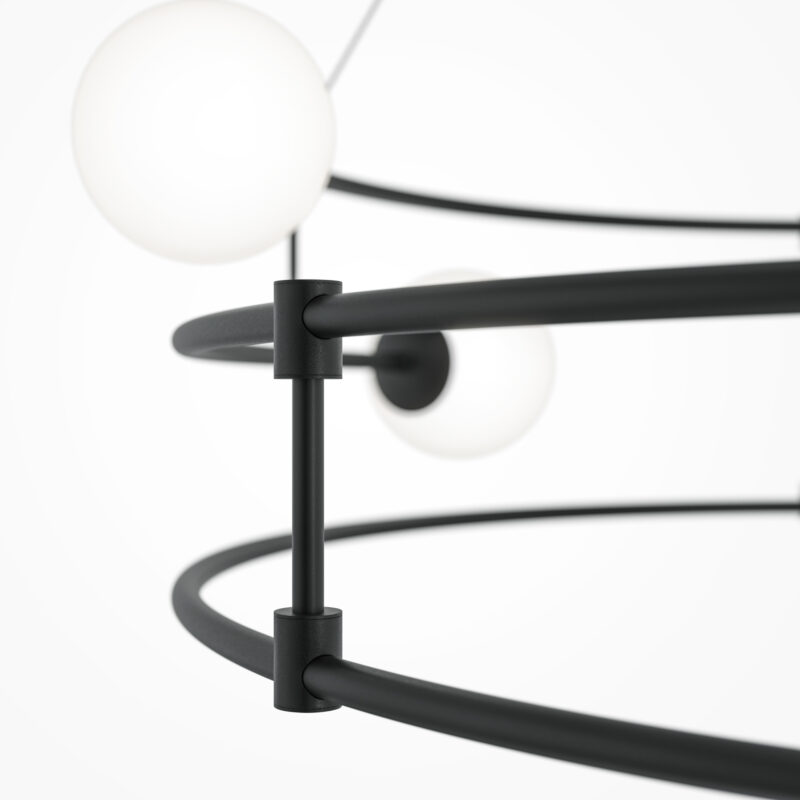 Balance Black Pendant luminaire , Metal Image 2