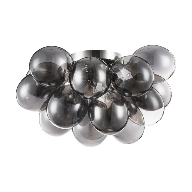 Balbo Nickel Ceiling luminaire, Metal