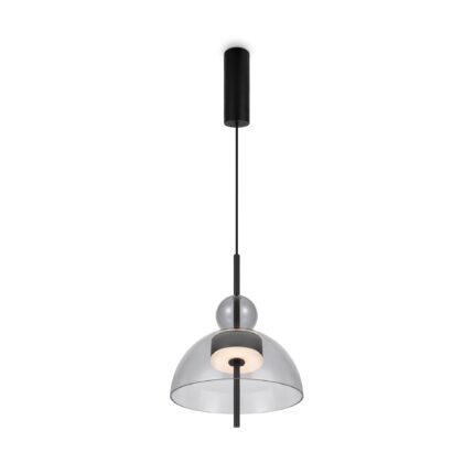 Bangkok Black Pendant luminaire , Metal