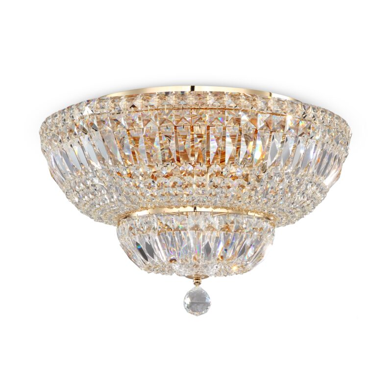 Basfor Gold Chandelier, Metal