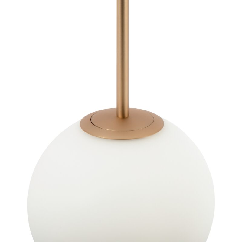 Basic form Gold Pendant luminaire , Metal Image 2