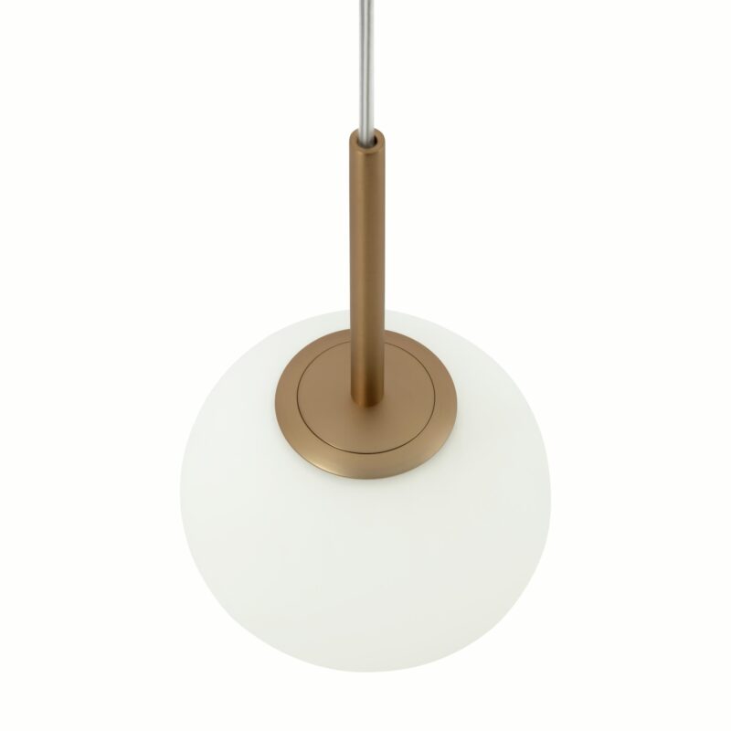 Basic form Gold Pendant luminaire , Metal Image 2