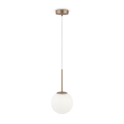 Basic form Gold Pendant luminaire , Metal