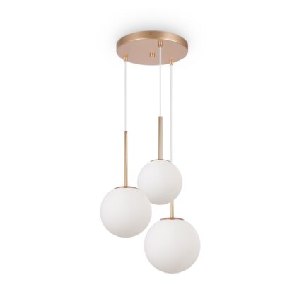Basic form Gold Pendant luminaire , Metal