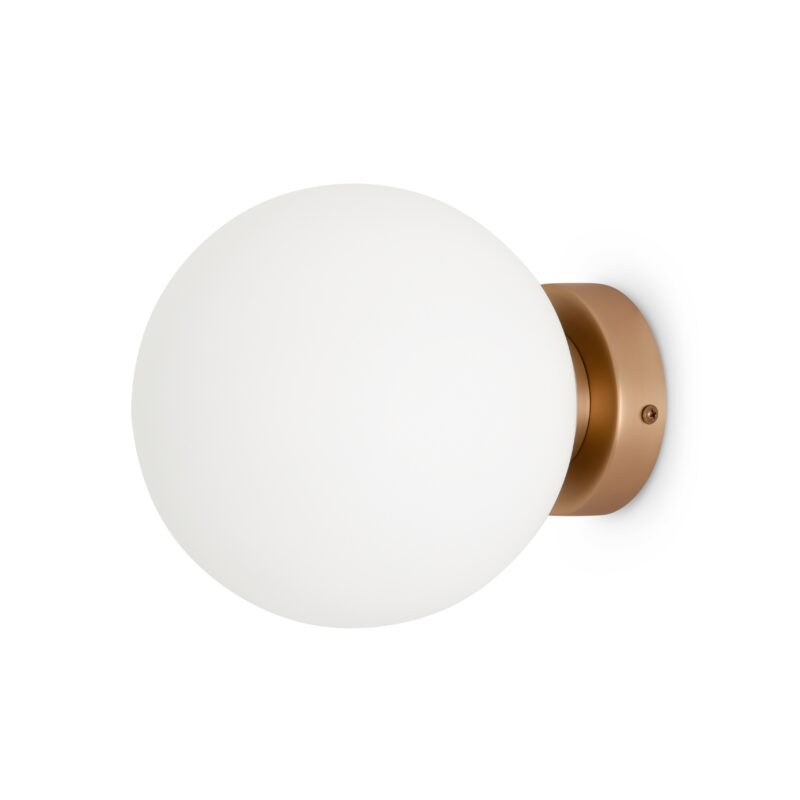 Basic form Gold Wall luminaire (Sconce), Metal