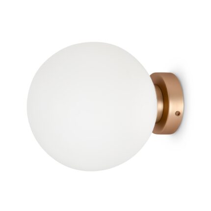 Basic form Gold Wall luminaire (Sconce), Metal