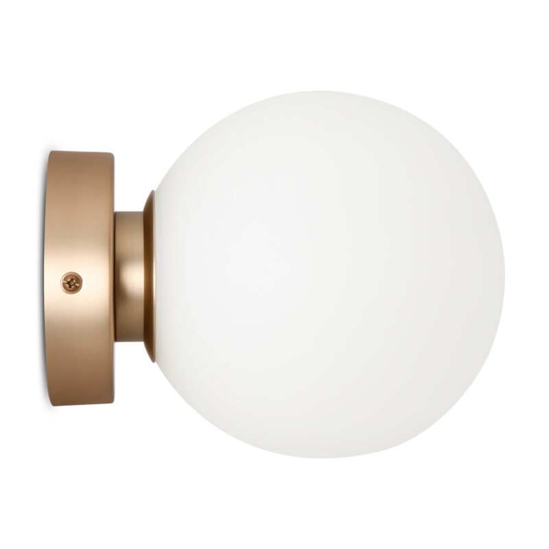 Basic form Gold Wall luminaire (Sconce), Metal