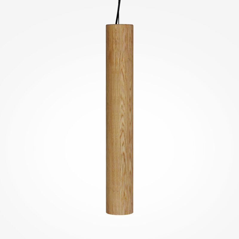 Basic Texture Wood Pendant Lamp, Colour Switchable LED, Warm White - Cool White -Image 4