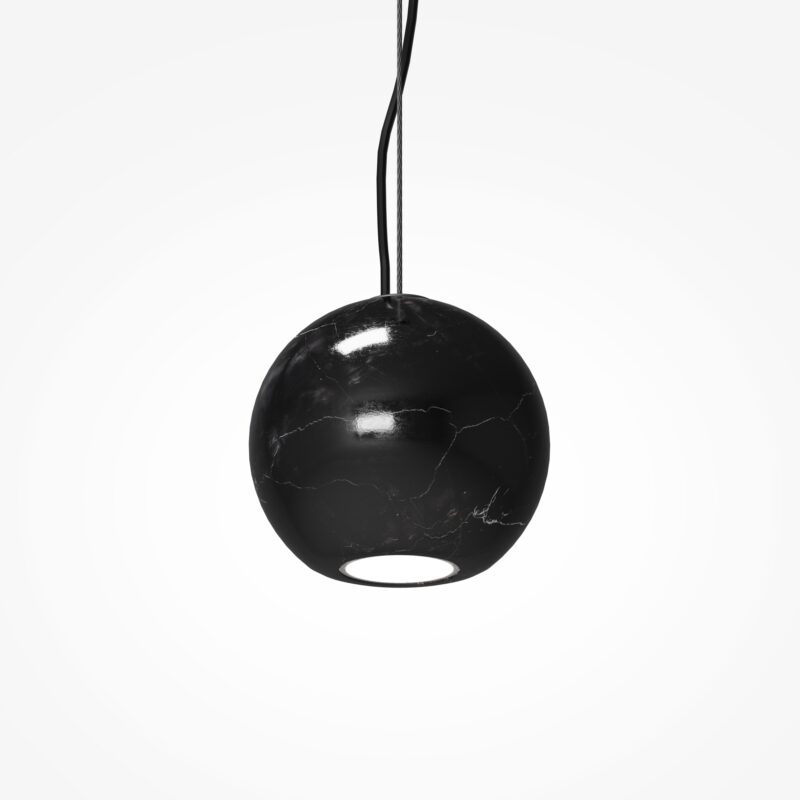 Basic Texture, Black, Metal, Pendant luminaire Image 5