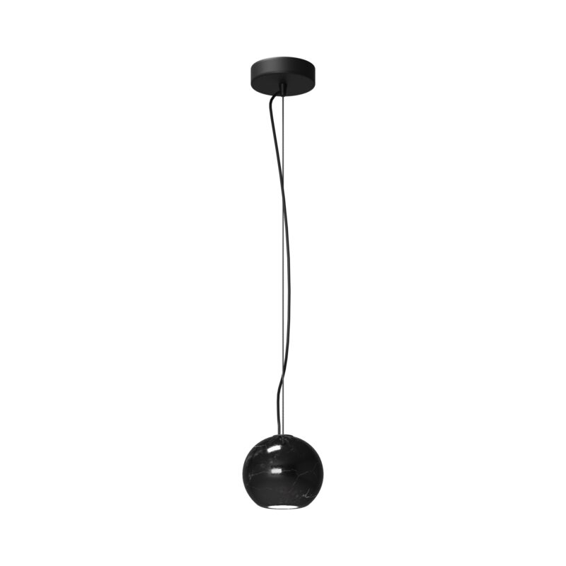Basic Texture, Black, Metal, Pendant luminaire