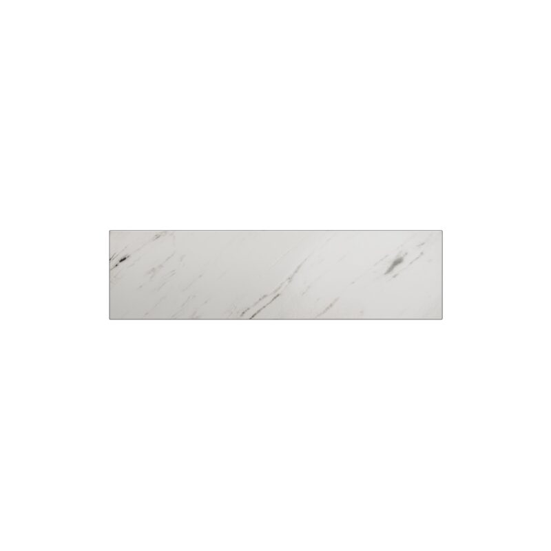 Basic Texture Rectangle White Marble Wall Lamp, Colour Switchable LED, Warm White - Cool White