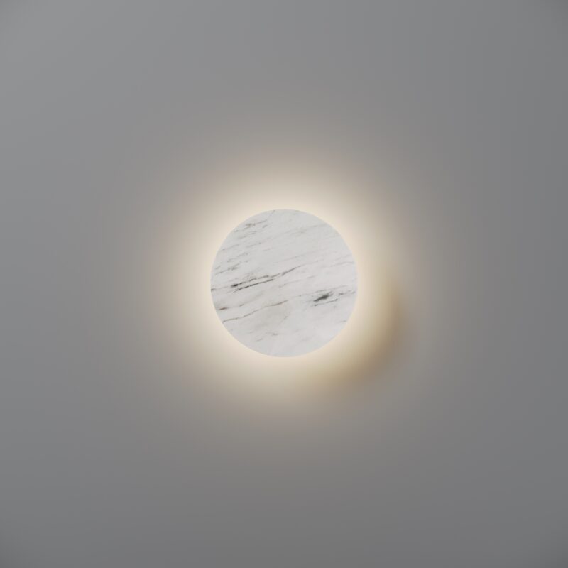 Basic Texture, White, Stone, Wall luminaire (Sconce) Image 7