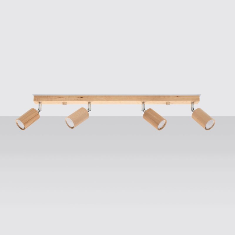 Berg Ceiling lamp 4 natural wood Image 2