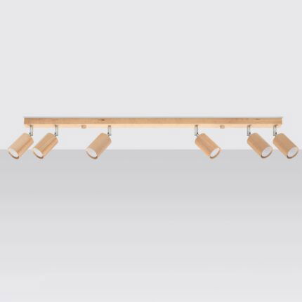 Berg Ceiling lamp 6 natural wood Image 2