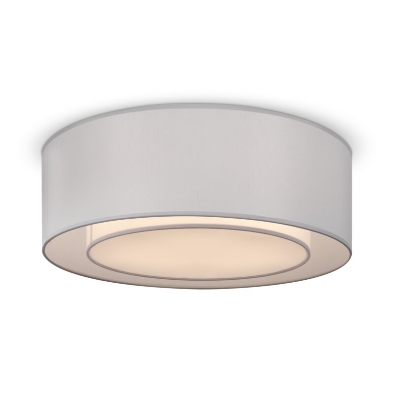 Bergamo Chrome Ceiling luminaire, Metal Image 2