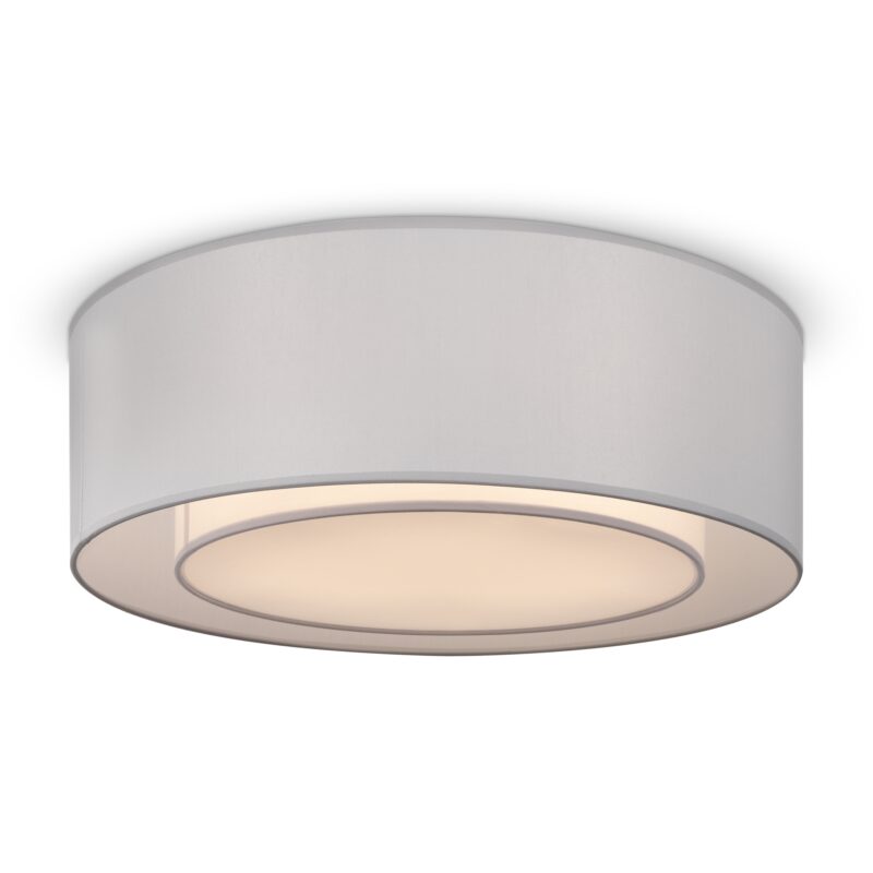 Bergamo Chrome Ceiling luminaire, Metal