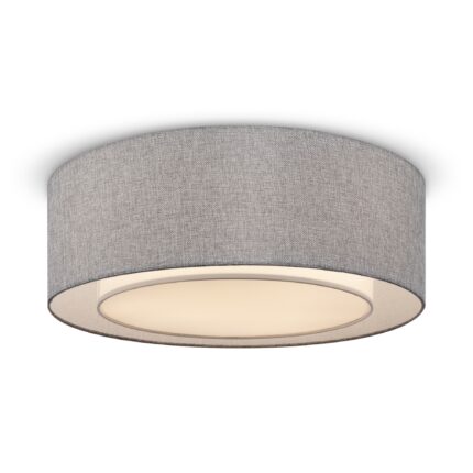 Bergamo Chrome Ceiling luminaire, Metal