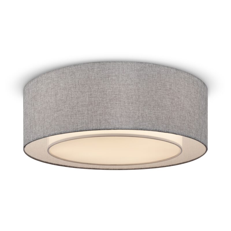 Bergamo Chrome Ceiling luminaire, Metal