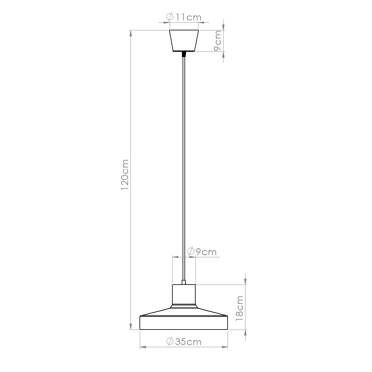 Bilo Pendant lamp biaÅ‚a Image 10