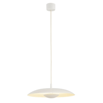 Bolan 1-Light Pendant Lamp, Lacquered Steel