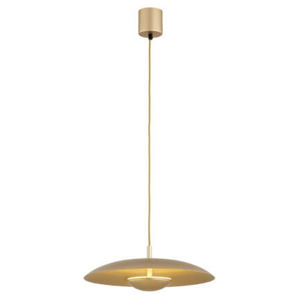 Bolan 1-Light Pendant Lamp, Lacquered Steel