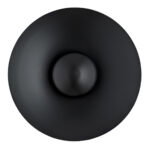 Bolan Circular LED Wall Light, Black Steel, 3000k, 12.5W, 42cm Diameter