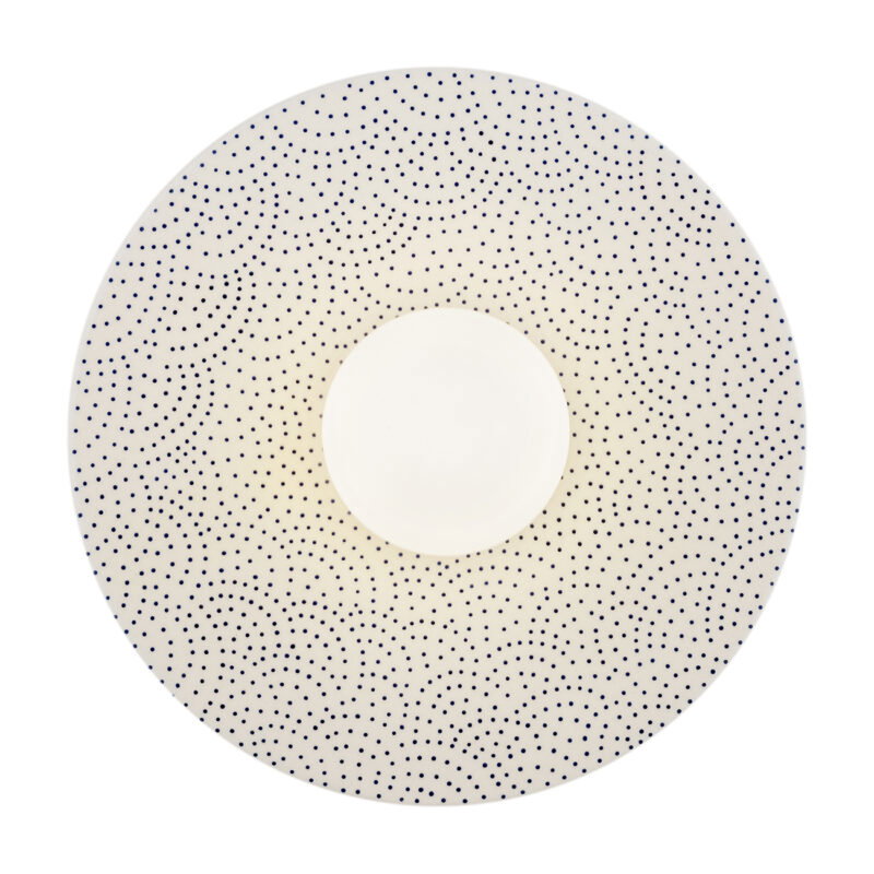 Bolu 1-Light Wall Lamp Made Of Bolesławiec Ceramics In The Shape Of A Board, Glass, Ceramic Image 3
