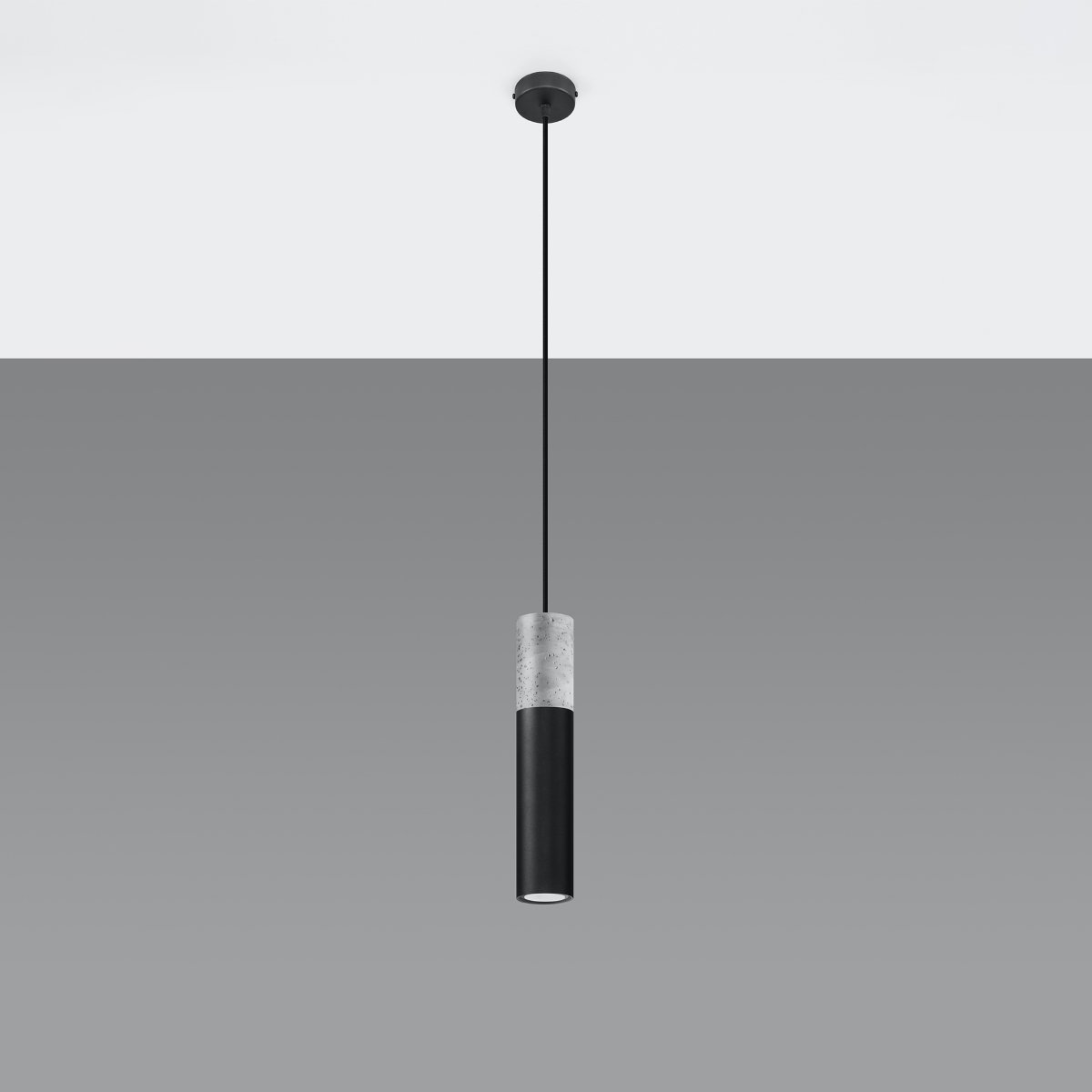 Borgio Pendant lamp 1 black Image 2 Borgio Pendant lamp 1 black Image 2