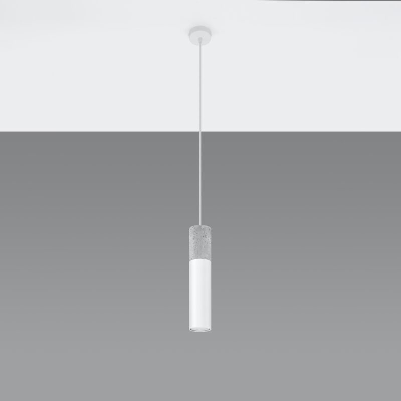 Borgio Pendant lamp 1 white Image 2