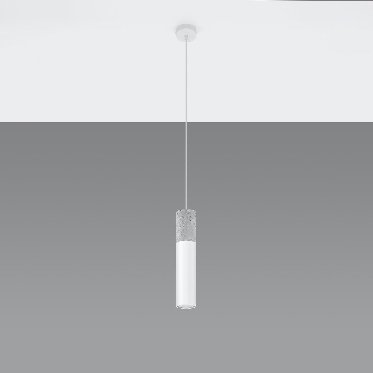 Borgio Pendant lamp 1 white Image 2 Borgio Pendant lamp 1 white Image 2