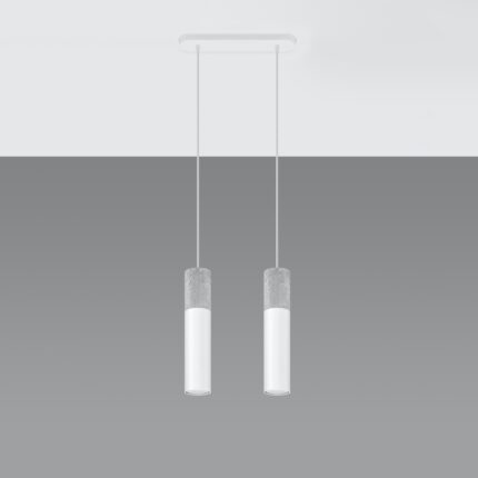 Borgio Pendant lamp 2 white Image 2